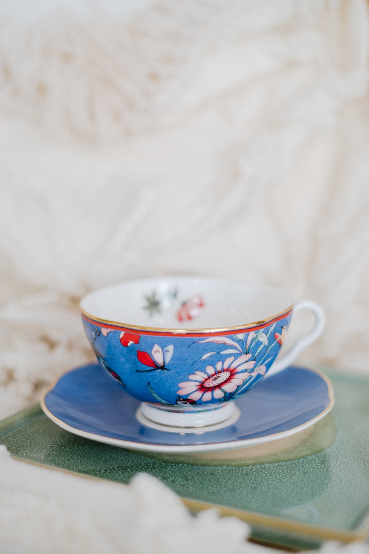 Wedgwood Paeonia Blush Cup & Saucer Set*