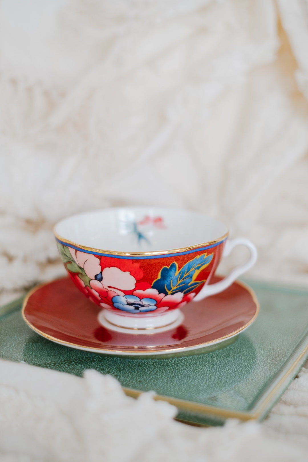 Wedgwood Paeonia Blush Cup & Saucer Set*