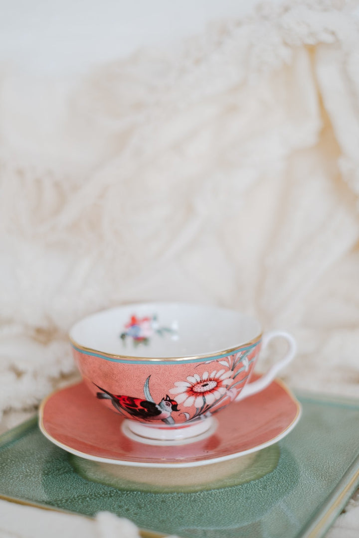 Wedgwood Paeonia Blush Cup & Saucer Set*