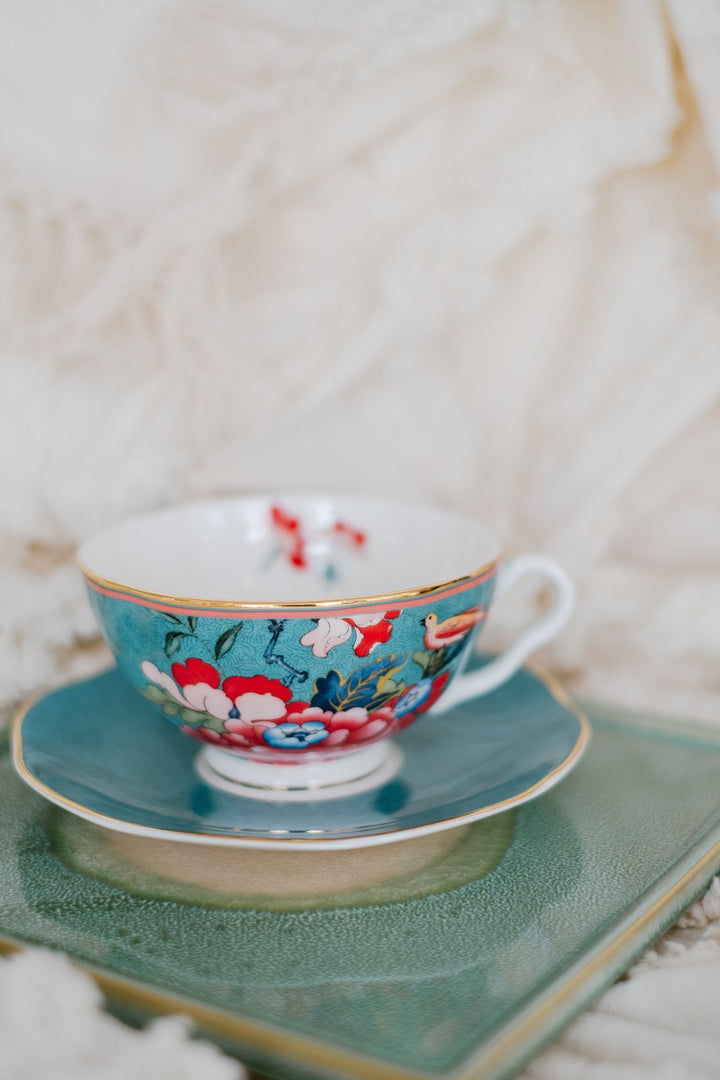 Wedgwood Paeonia Blush Cup & Saucer Set*