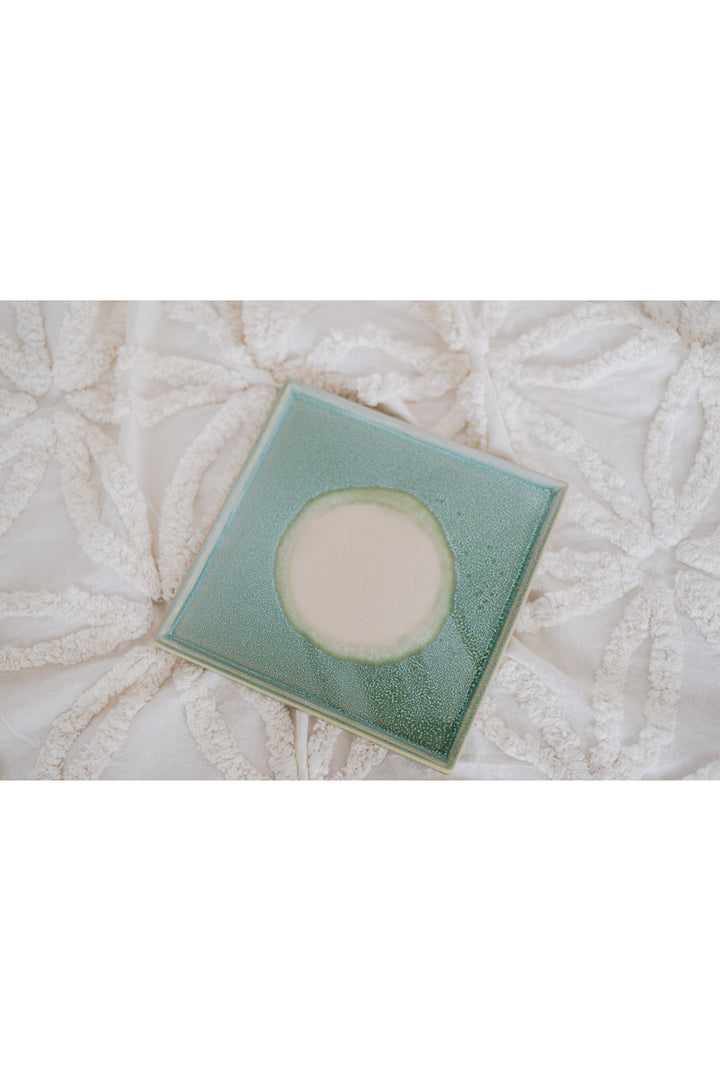Tag Celadon Pillar Plate