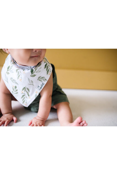 Copper Pearl Bandana Bib Set of 4     Hope