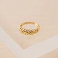 Lovers Tempo Twist Dome Ring*
