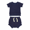 Loved Baby 2 Pce Tee and Shorties Set - FT700 Indigo