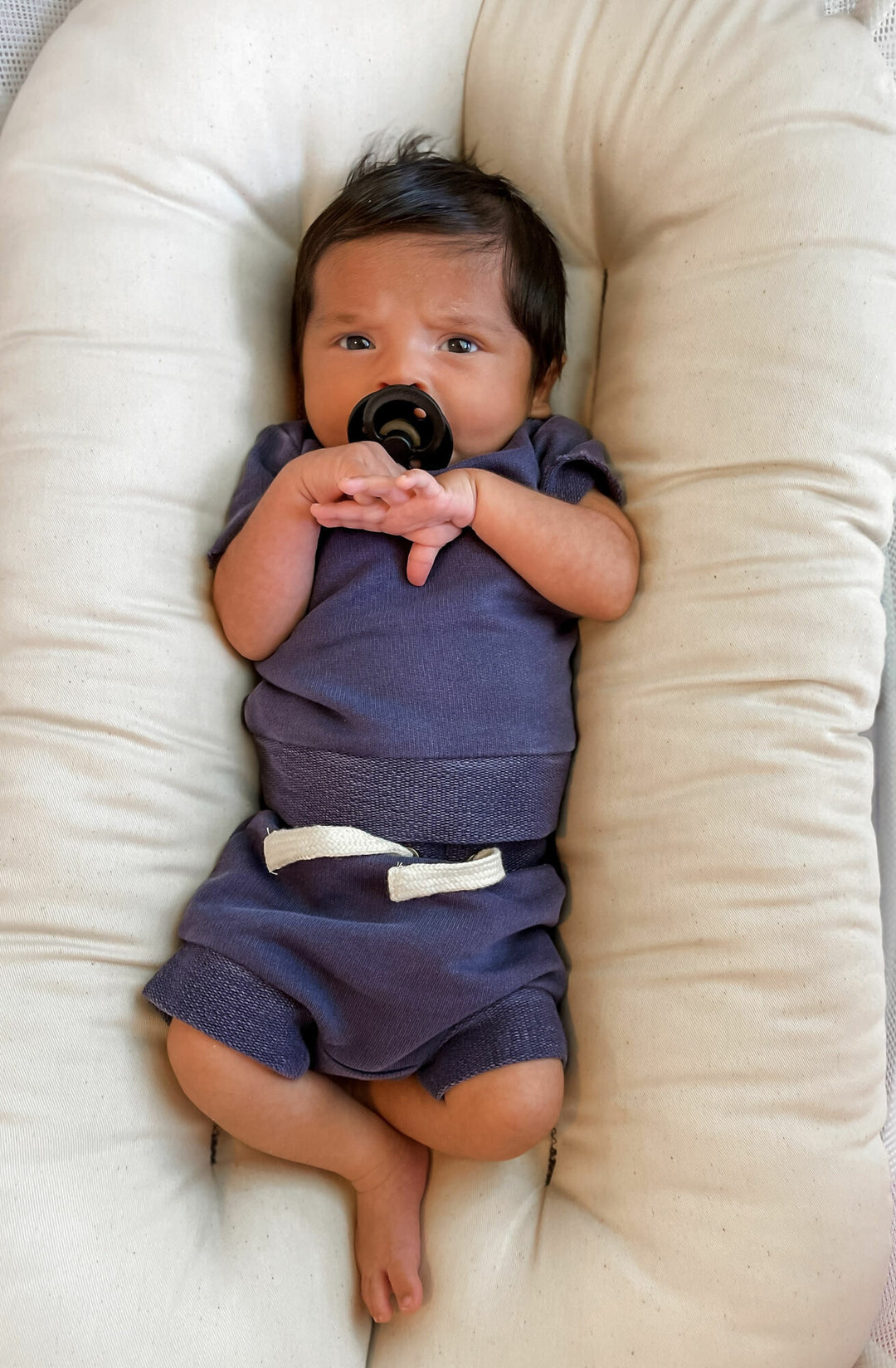 Loved Baby 2 Pce Tee and Shorties Set - FT700 Indigo **