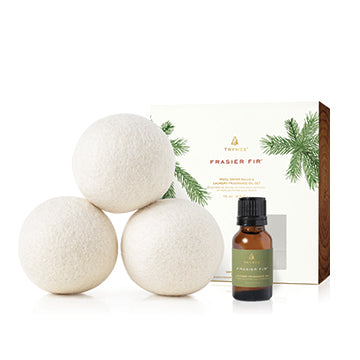 Thymes Frasier Fir Dryer Balls and Fragrance**