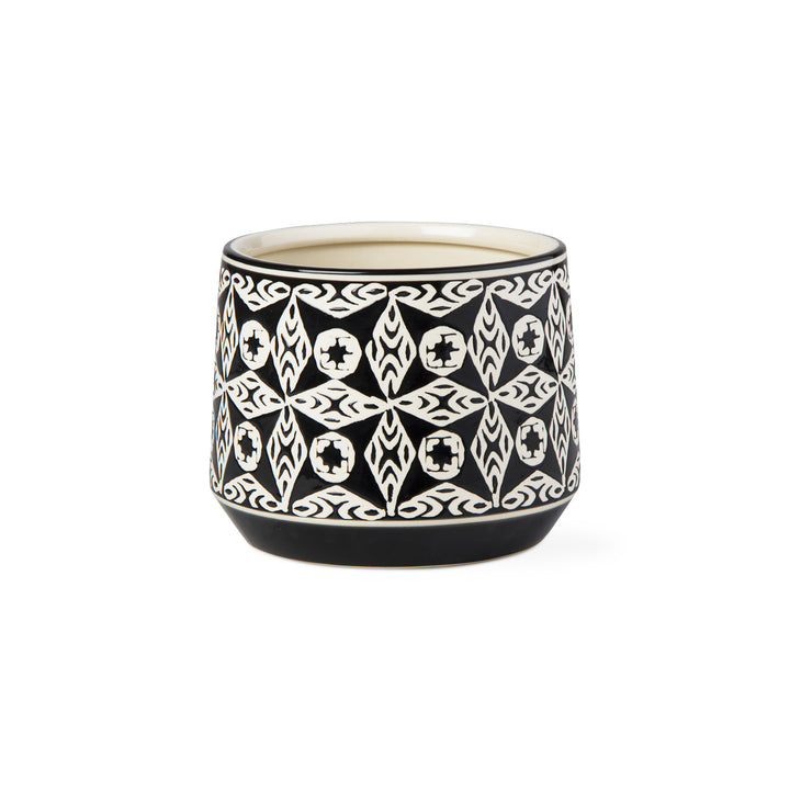 Tag Khilana Planter G11766 Large Black Multi