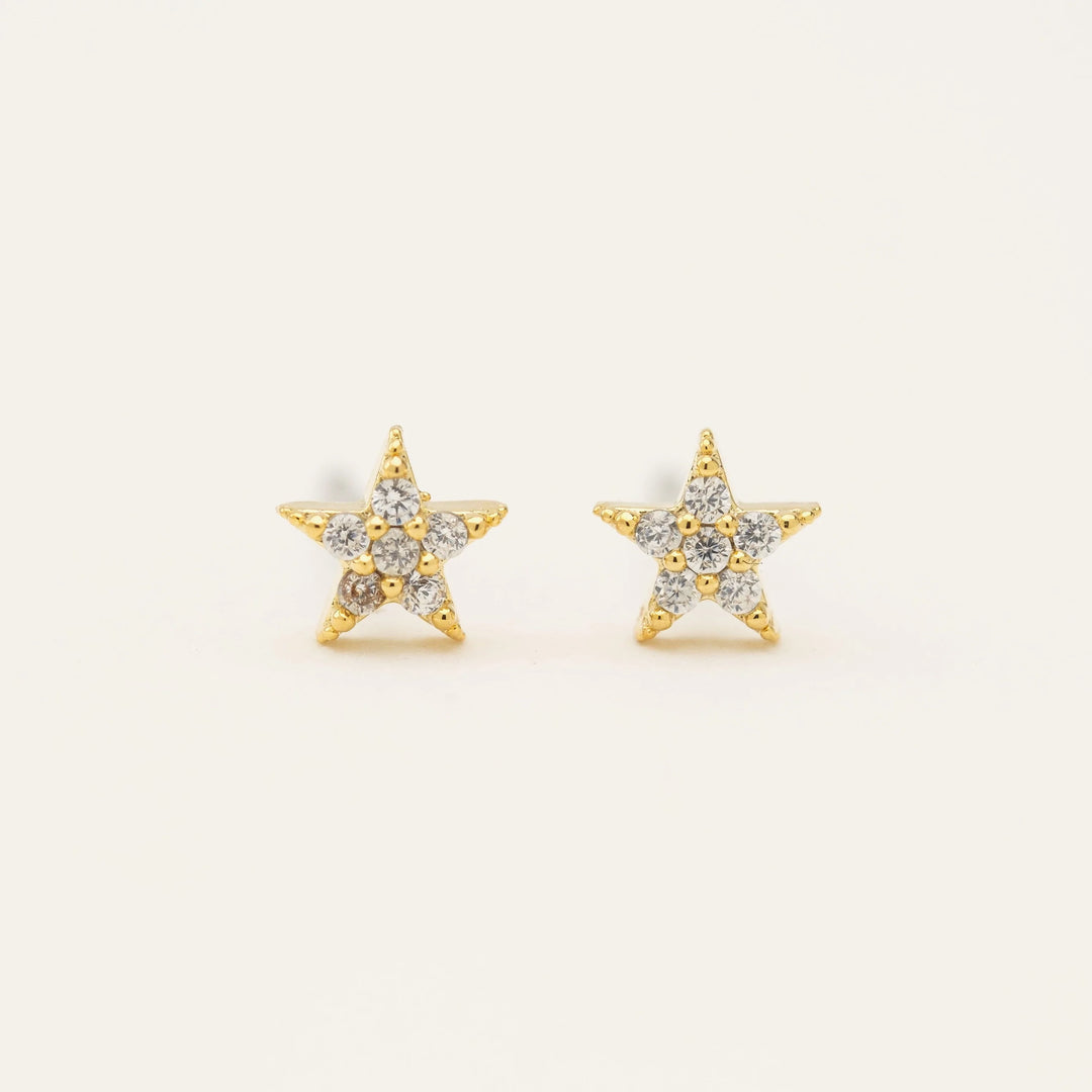 Lovers Tempo Boxed Crystal Star Stud Earring*