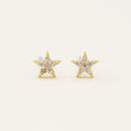 Lovers Tempo Boxed Crystal Star Stud Earring*