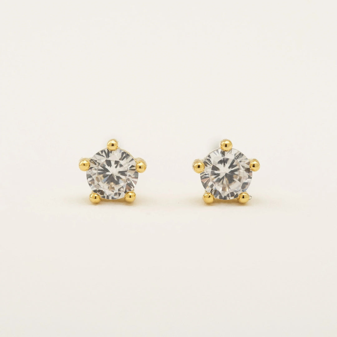 Lovers Tempo Boxed Cubic Zirconia Stud Earrings*