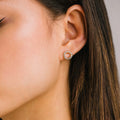 Lovers Tempo Halo Stud Earrings
