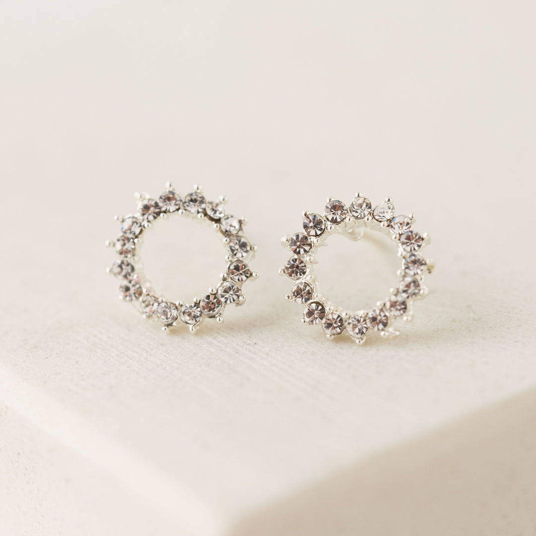 Lovers Tempo Halo Stud Earrings