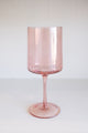 Mid Century Wine Glass  KA6020BLU  Blush