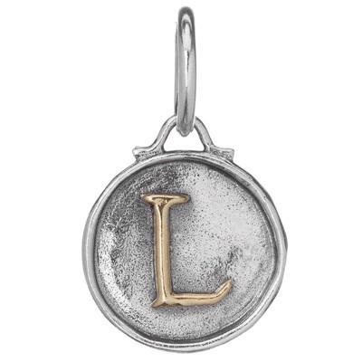 Waxing Poetic Chancery Insignia Initial Charm*