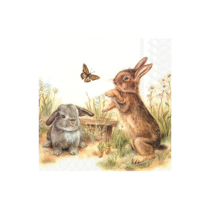 Ihr Bunny And Clyde Napkin
