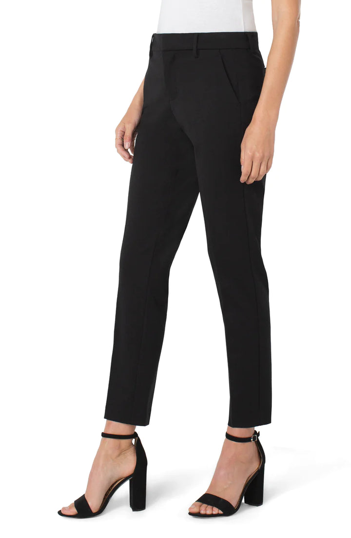 Liverpool Kelsey Knit Trouser Black  LM5084M42