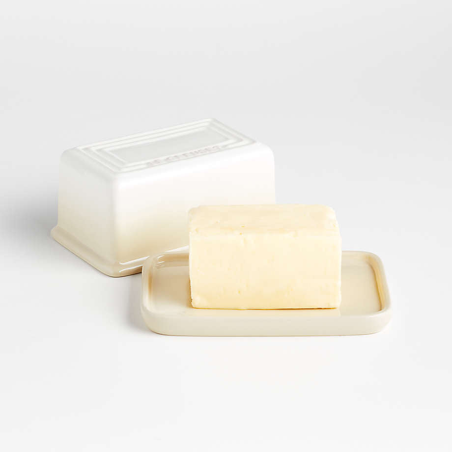 Le Creuset Butter Dish - Meringue