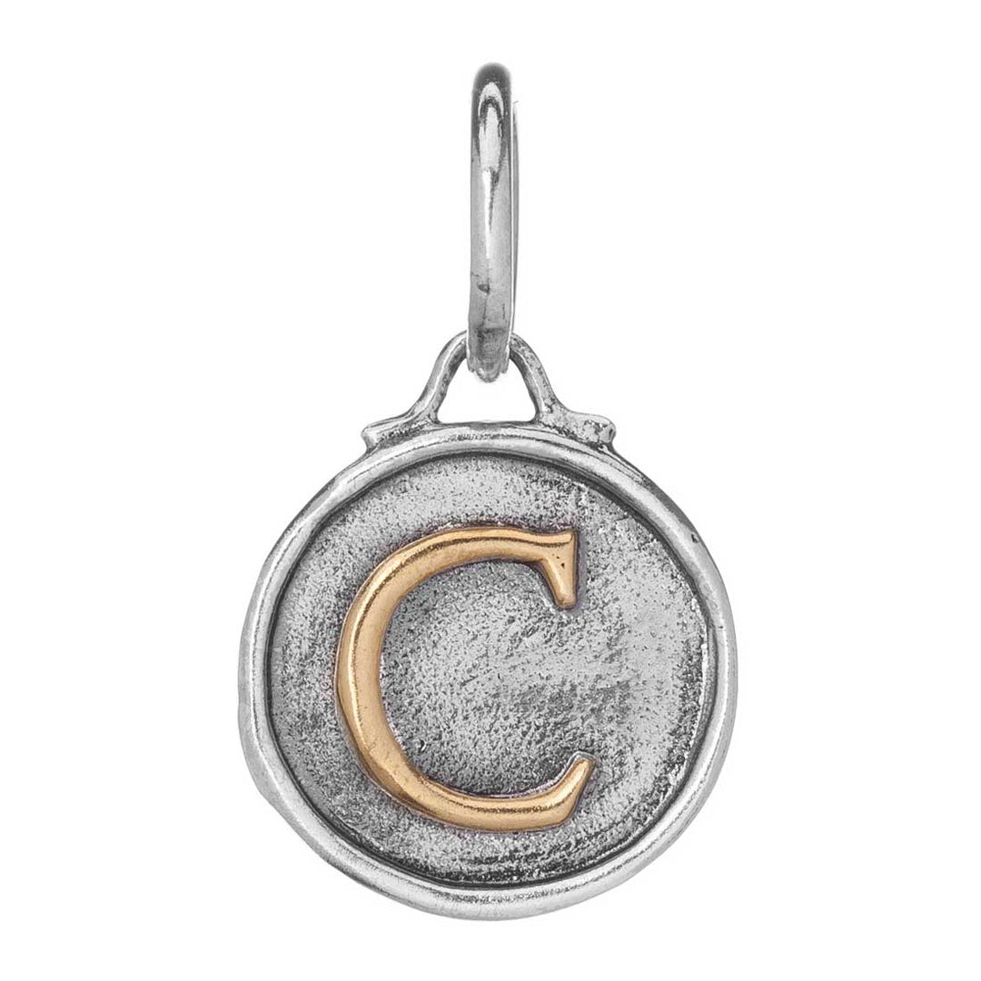 Waxing Poetic Chancery Insignia Initial Charm*