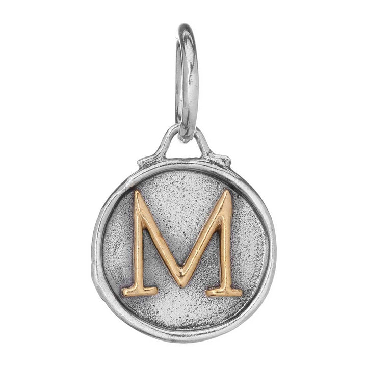 Waxing Poetic Chancery Insignia Initial Charm*