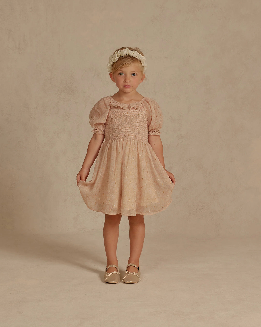 Noralee Girls Millie Dress  NL075SHRT  Blush Floret *