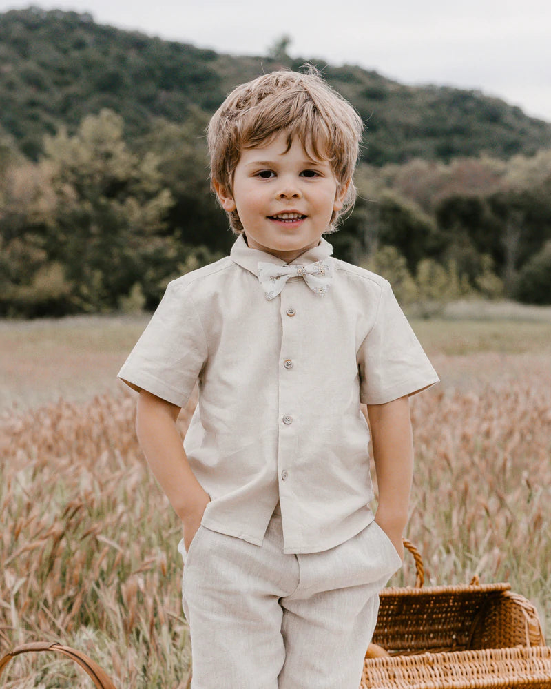 Noralee Boys Bow Tie  NLA009/SS22  Lemon Ditsy