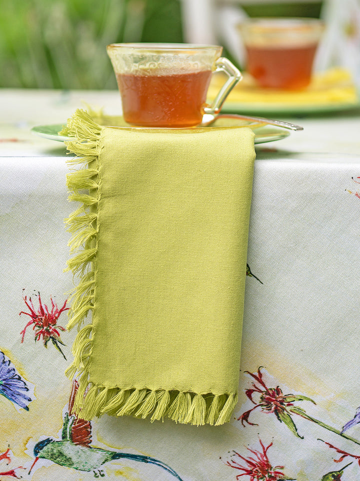 April Cornell Essential Napkin Set/4  Light Green