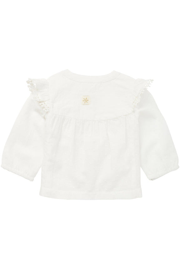 Noppies Baby Girl Swiss Dot Blouse    1410110   Snow White