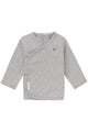 Noppies Unisex Wrap T-Shirt  67315 Anthracite Melange