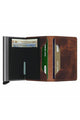 Secrid Slimwallet Vintage Brown-Silver  SV