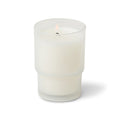 Paddywax Persimmon Chestnut Etched Stars on White Candle
