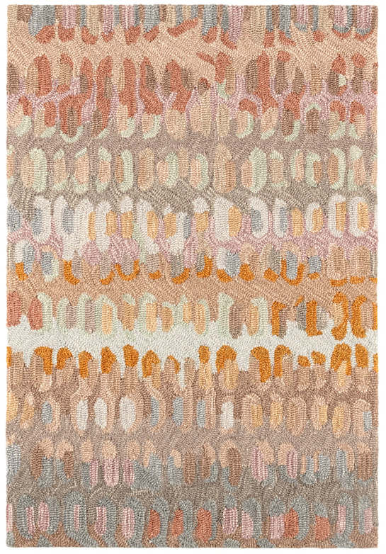 Dash And Albert Paint Chip  Wool Rug - Stone