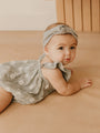 Quincy Mae Baby Girl Ribbed Knotted Headband  QM017 Sky