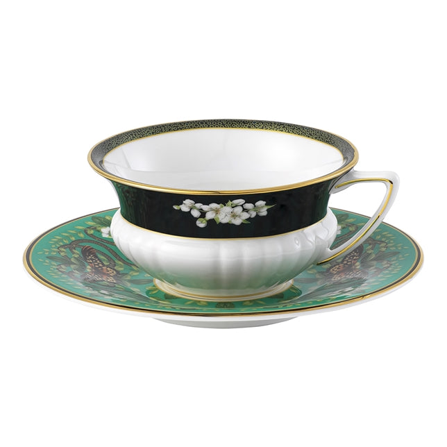 Wedgwood Emerald Forest Wonderlust Cup and Saucer