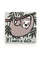 Jellycat If I Were A Sloth Board Book  BB444SLO