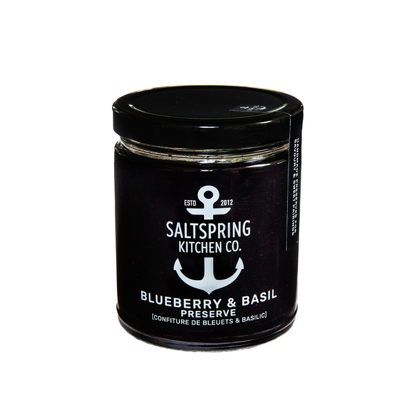 Saltspring Blueberry & Basil Spread