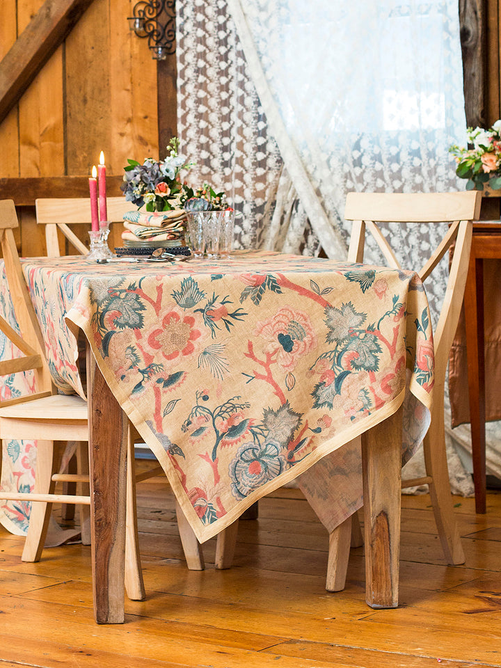 April Cornell Odyssey Linen Tablecloth*