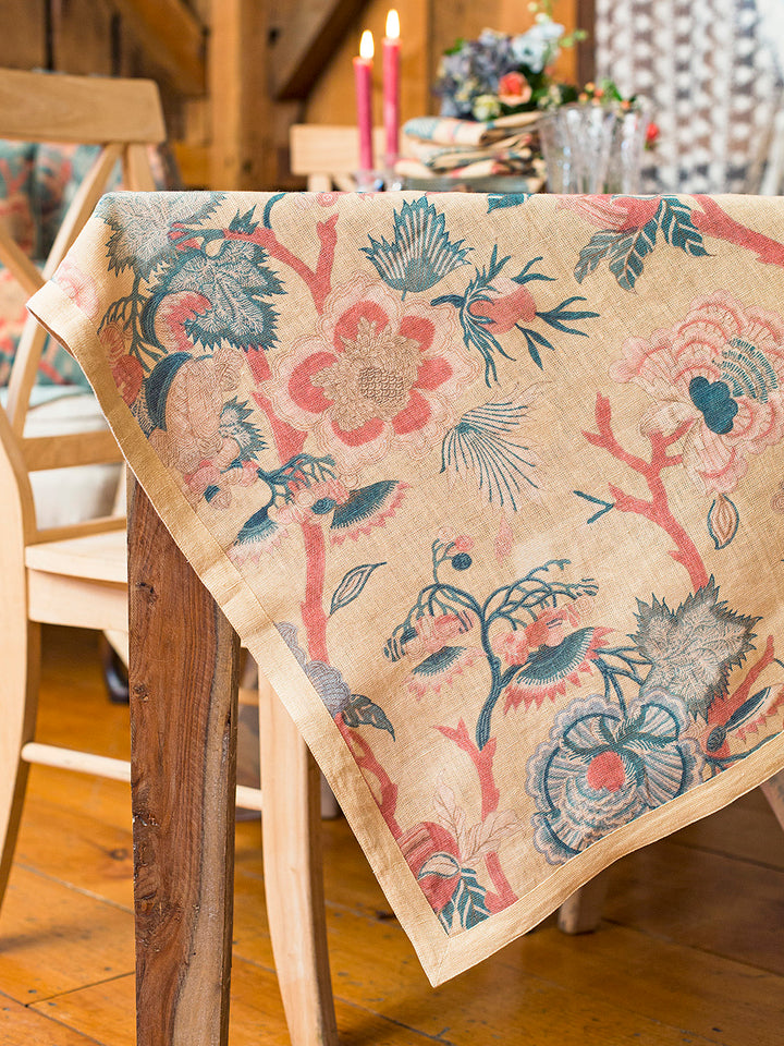 April Cornell Odyssey Linen Tablecloth*