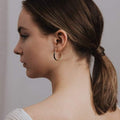 Lovers Tempo Taylor Twist Hoop Earring - Gold
