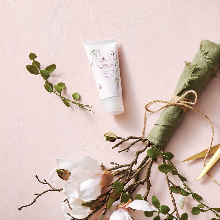 Thymes Magnolia Willow Hard Working Hand Lotion  2.5oz