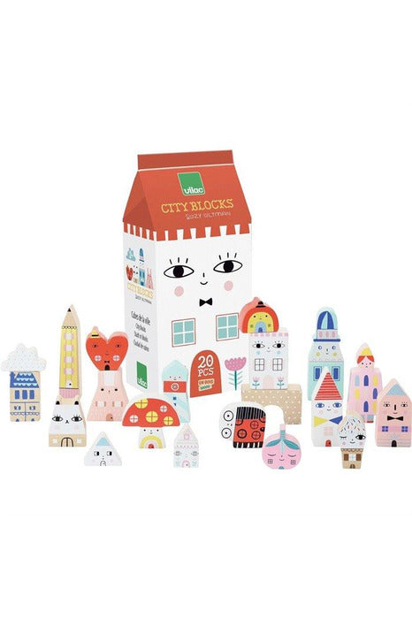 Vilac Tiny City Blocks    v8902 *