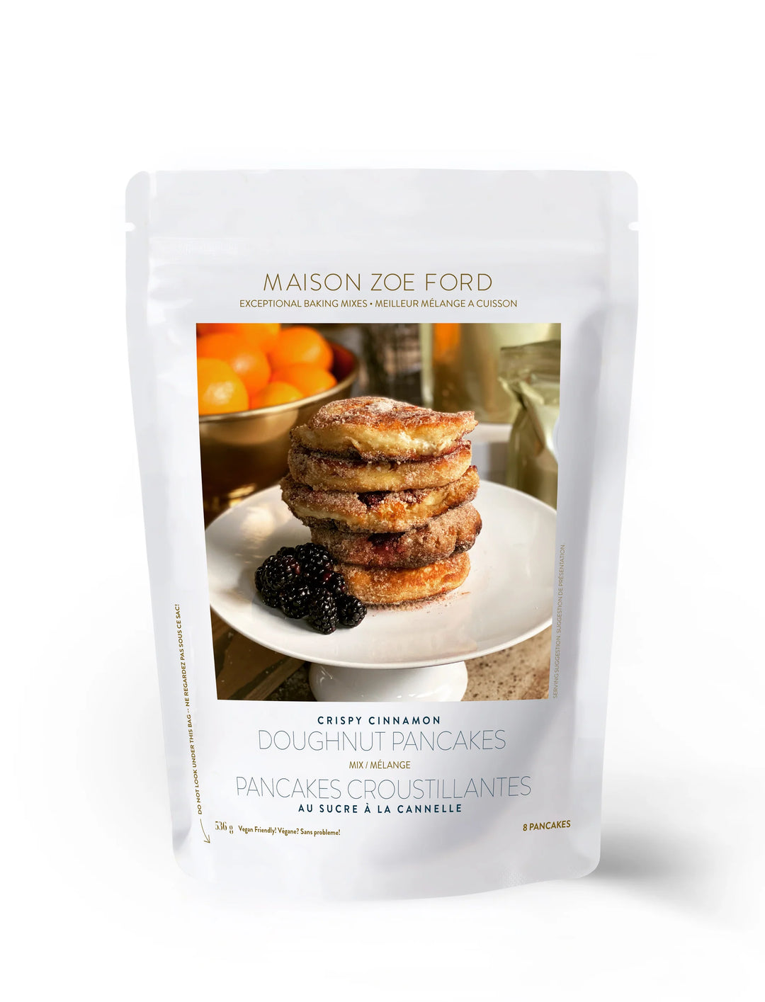 Zoe Ford Crispy Cinnamon Doughnut Pancake Mix