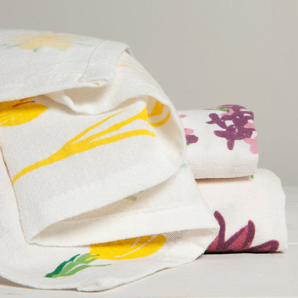 Danica Floursack Flowers of the Month Set of 3  2221005