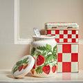 Emma Bridgewater Strawberries Medium Jam Jar with Lid