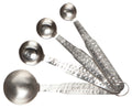 Danica Hammered Measuring Spoons Silver