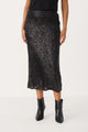 Part Two Teffani Sequin Skirt 30307260  Black*