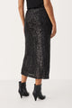 Part Two Teffani Sequin Skirt 30307260  Black*