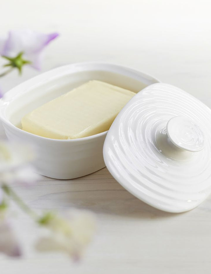 Sophie Conran White Covered Butter  76824