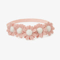 Elegant Baby Headband Pink Daisies  9693