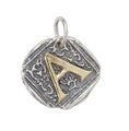 Waxing Poetic Century Insignia Initial Charm*