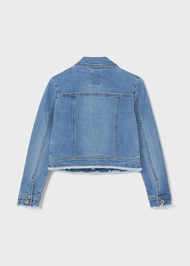 Mayoral Girls Denim Jacket  6422-46  Medio